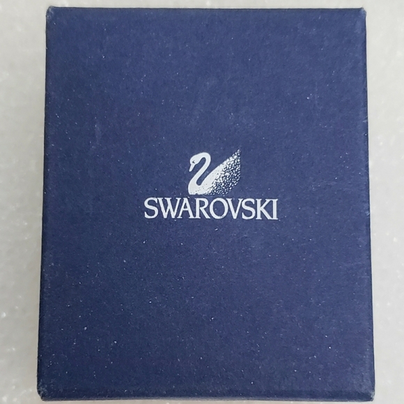 Gorgeous Authentic Swarovski Bundle Of Clear Crystal Grapes Brooch Silver Stem - Picture 2 of 10